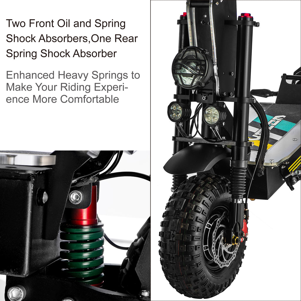 High quality Frame and Suspension electric scooter with seat for adults