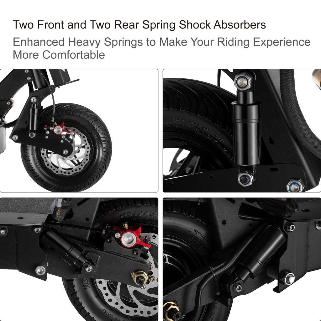 Escooter High quality Frame and Suspension