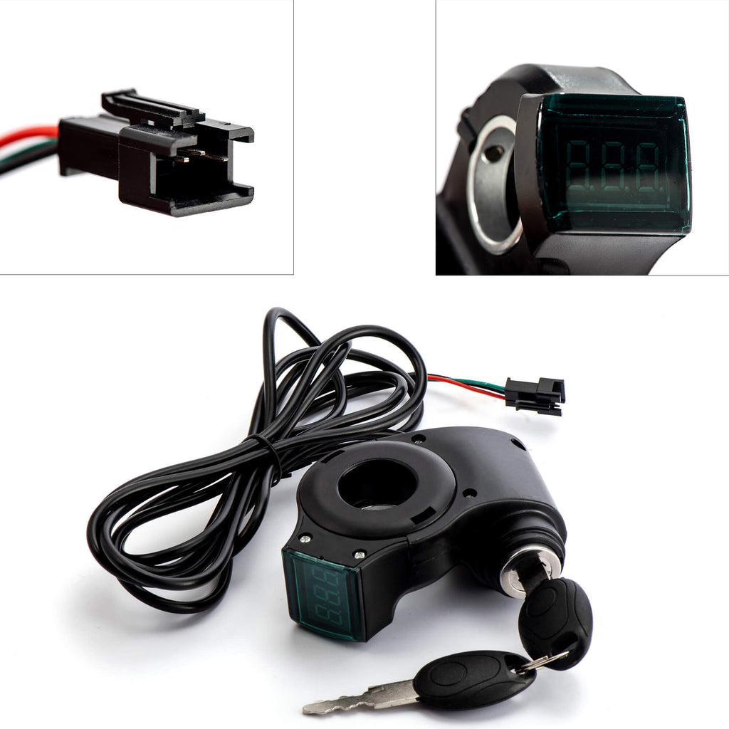EFGBIKE Voltage Display and Lock with keys