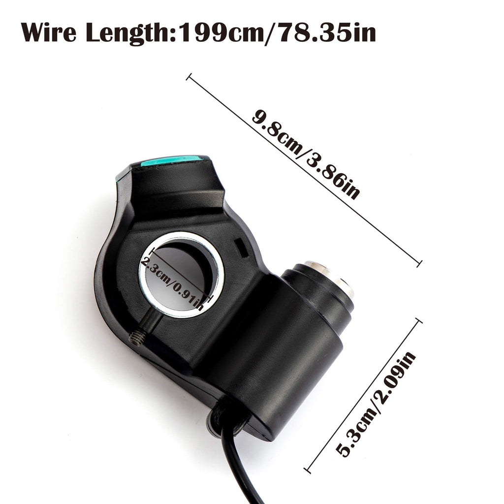 EFGBIKE Voltage Display and Lock with keys