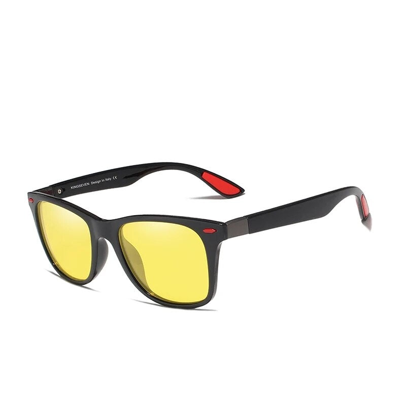 PolarClarity? Square Frame Polarized Sunglasses