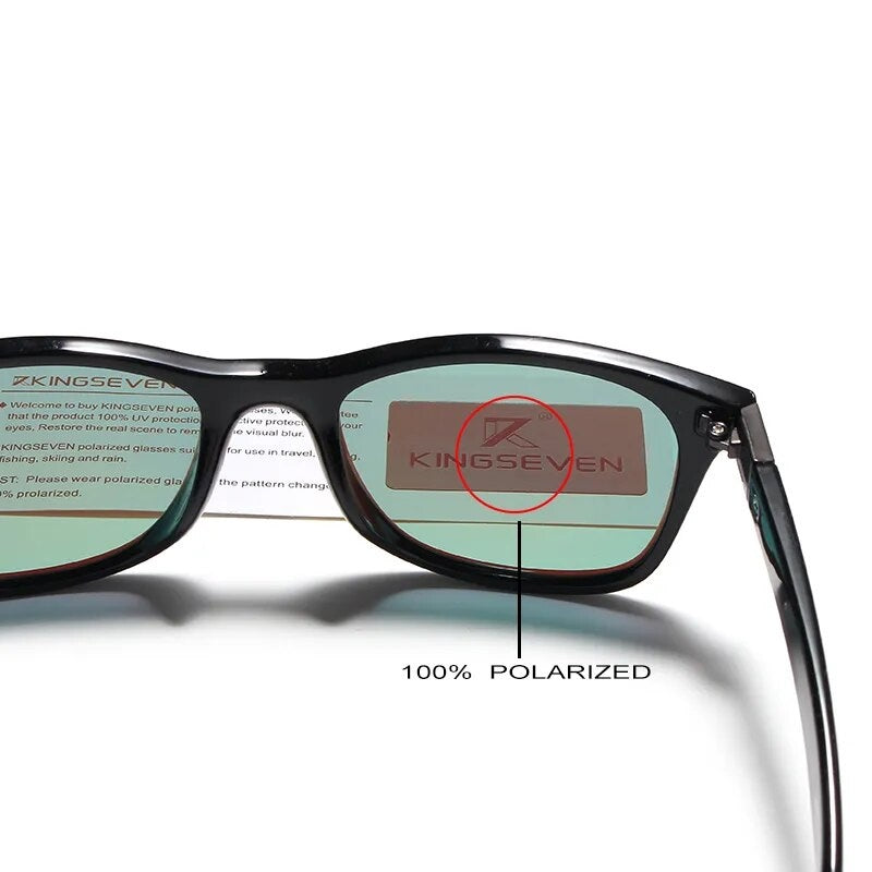 PolarClarity? Square Frame Polarized Sunglasses