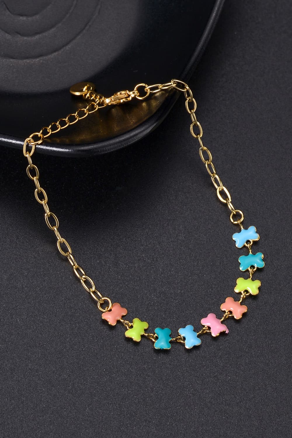 Multicolored Chain Bracelet
