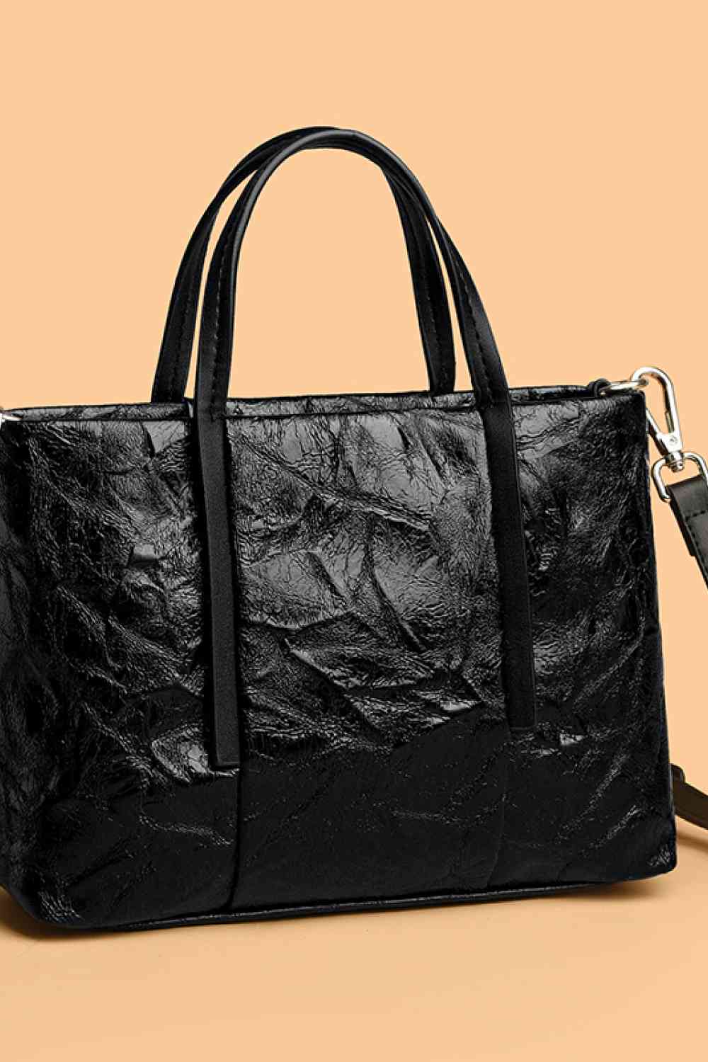 Faux Leather Handbag