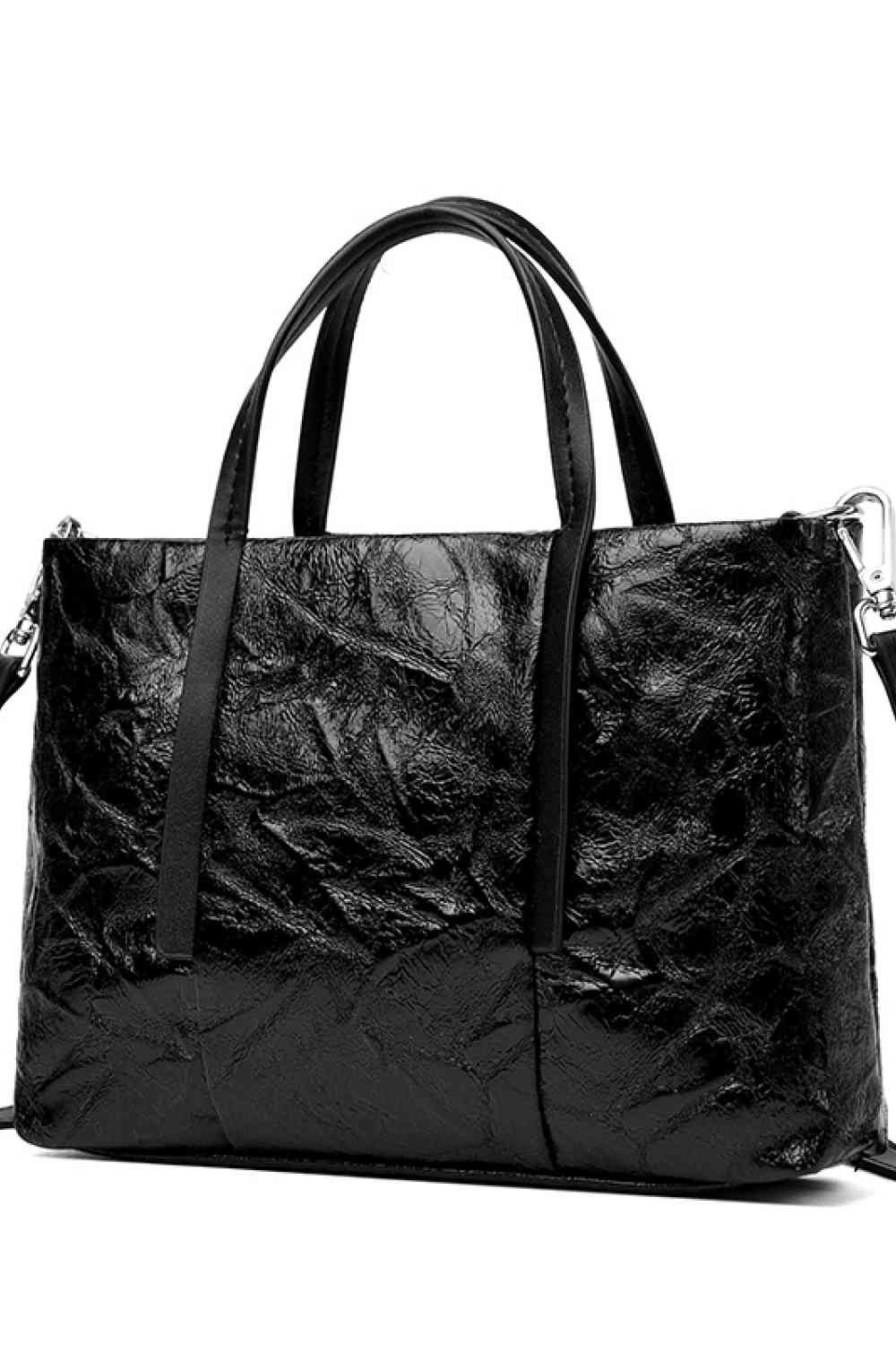 Faux Leather Handbag