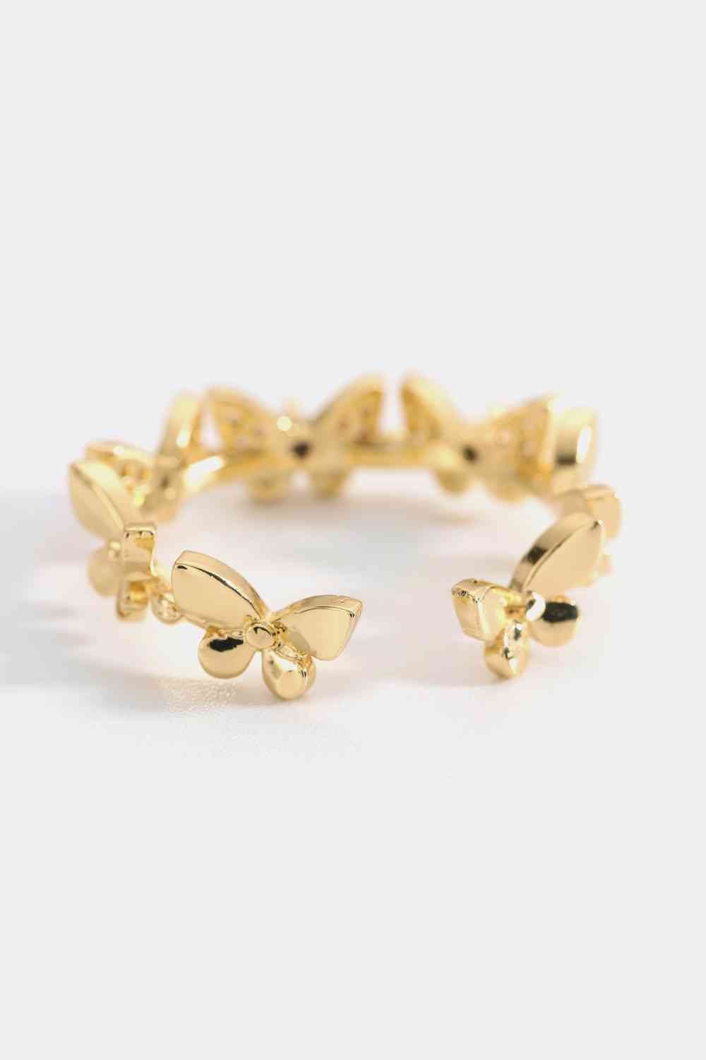 Open Ring Butterfly Ring