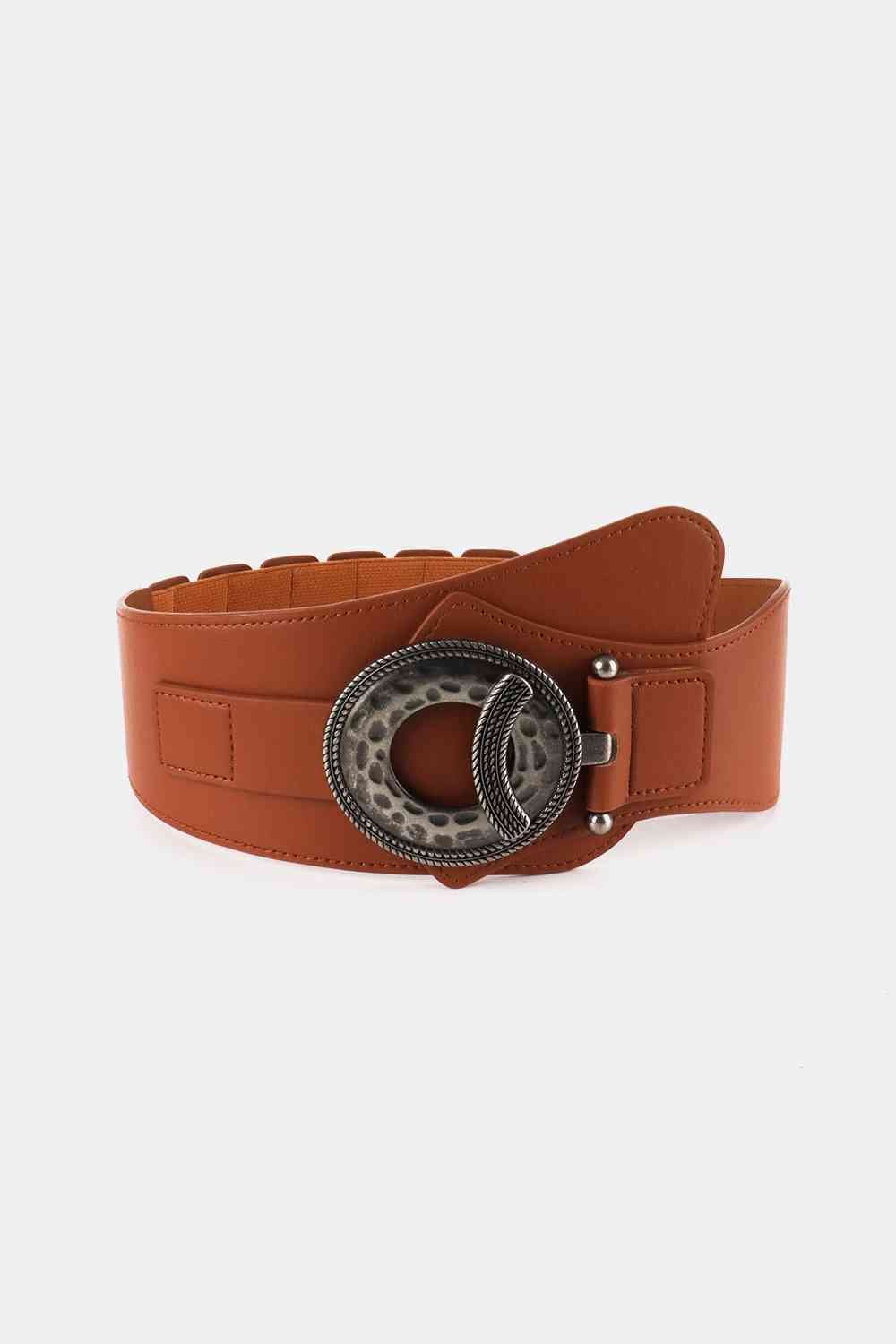 Retro Style Elastic Wide Belt