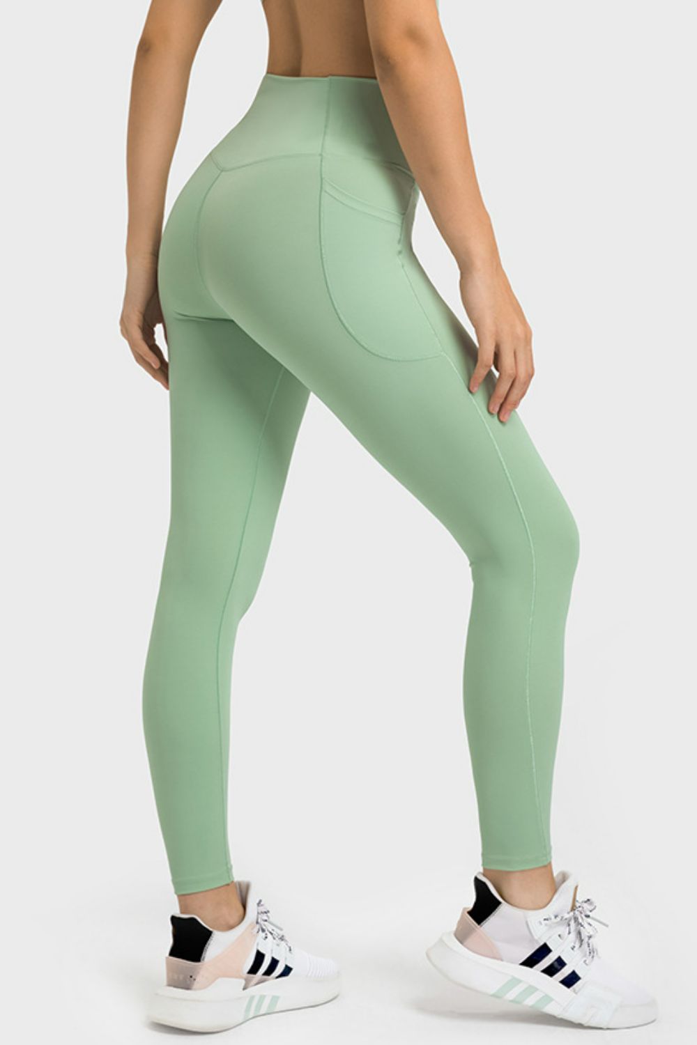 V-Waist Leggings with Pockets