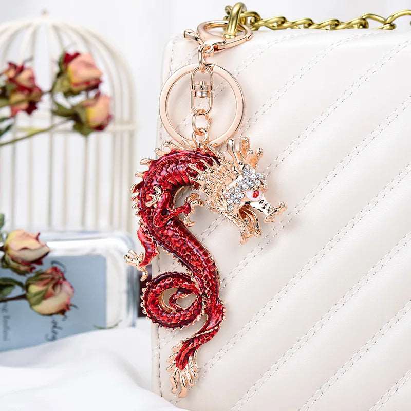 Chinese Dragon Bag Charm