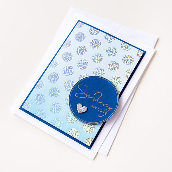 SPELLBINDERS:   Glimmer Foil | Speckled Prism