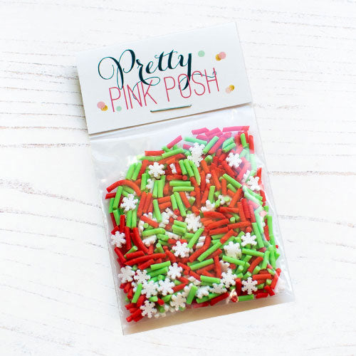 PRETTY PINK POSH:  Clay Confetti | Holiday Cheer
