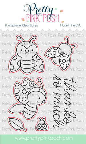 PRETTY PINK POSH:  Ladybug Friends | Die Set