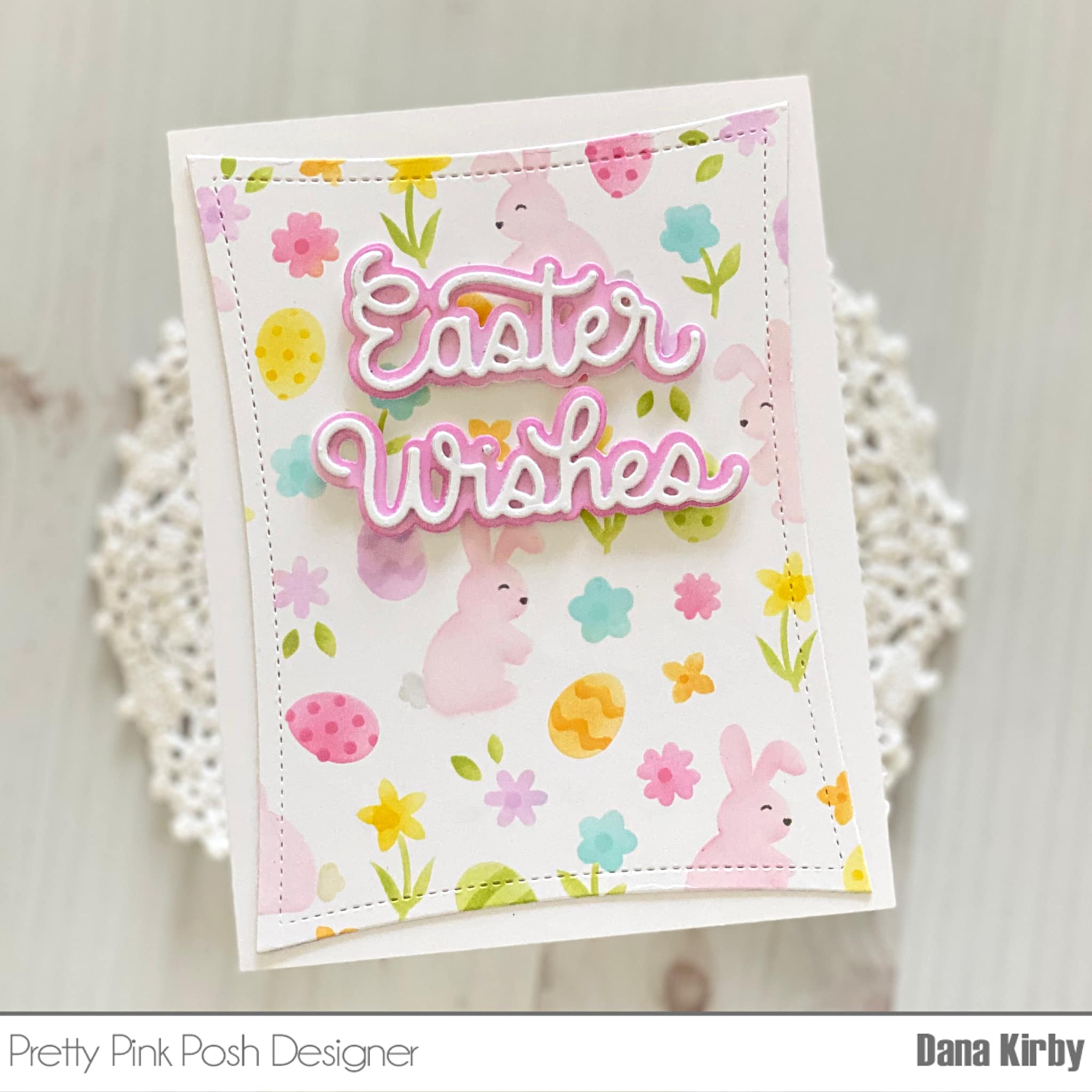 PRETTY PINK POSH: Easter Wishes Shadow | Die