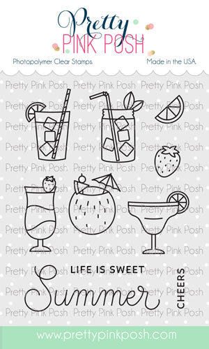 PRETTY PINK POSH:  Summer Drinks | Stamp