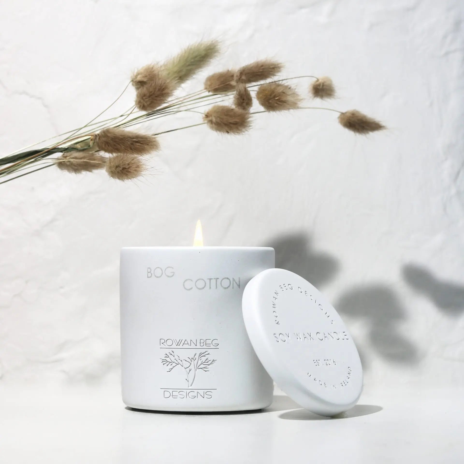 Rowan Beg Designs | Bog Cotton Candle | Small