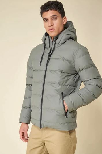 Tanta | Hrom Puffy Jacket | Caster Grey