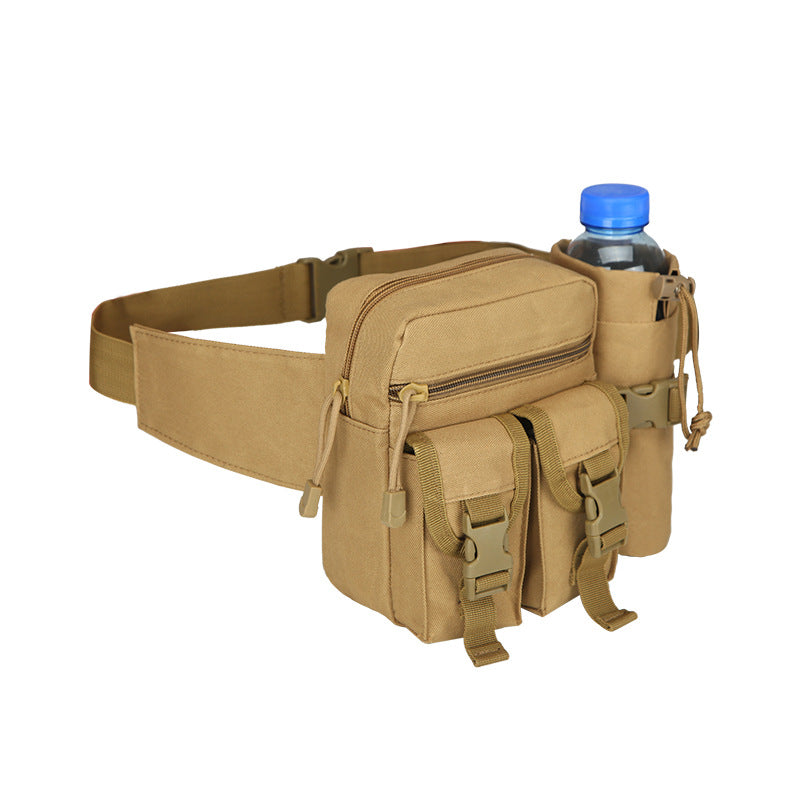 Customized Bottle Waist Pack Kit Camouflage Kettle Bag Travel Small Waist Bag Riding Satchel