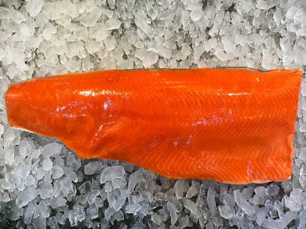 wild frozen sockeye salmon fillet (about 650g)