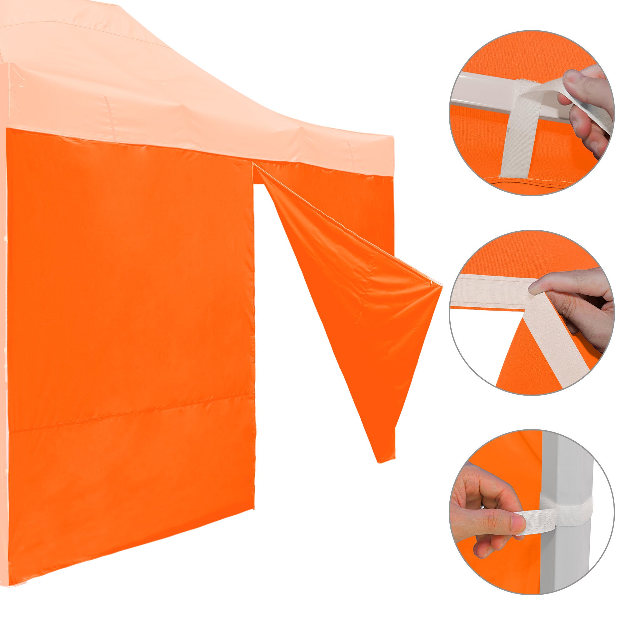 10x15ft Canopy CPAI-84 Sidewall with Zipper