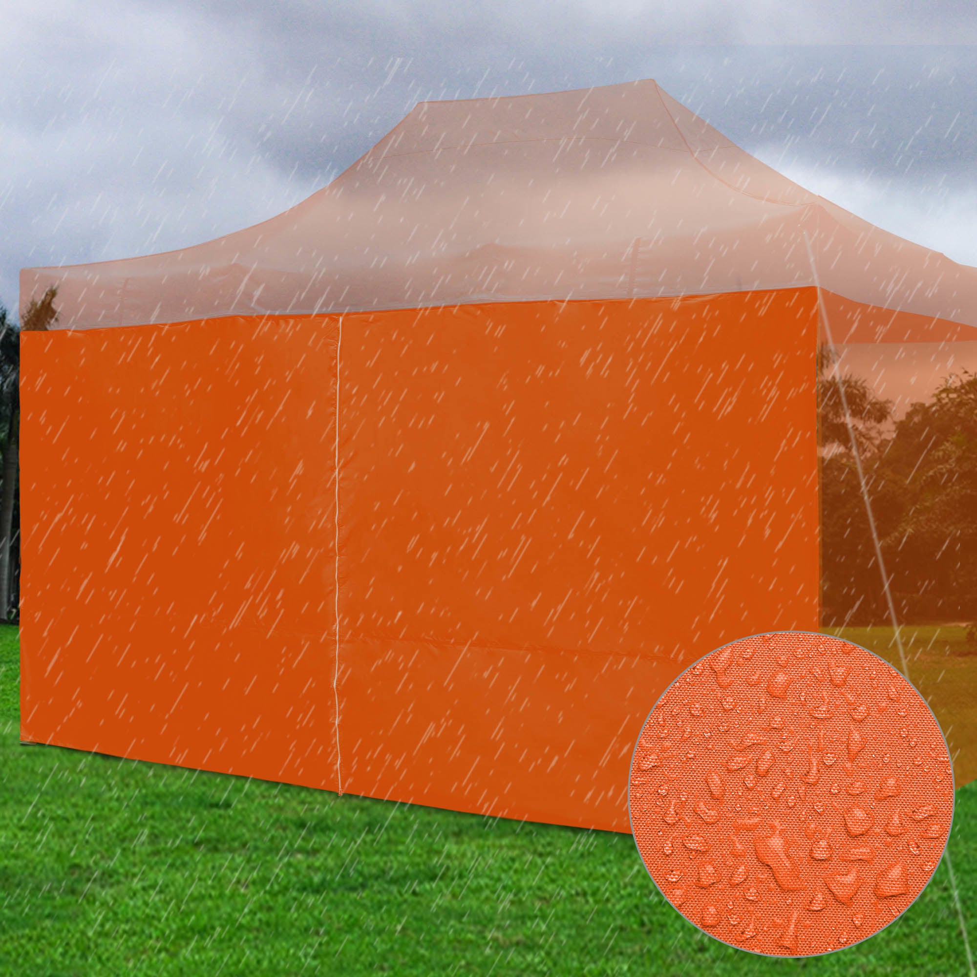 10x15ft Canopy CPAI-84 Sidewall with Zipper