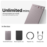 PLAUD NOTE & AI Annual Unlimited Plan
