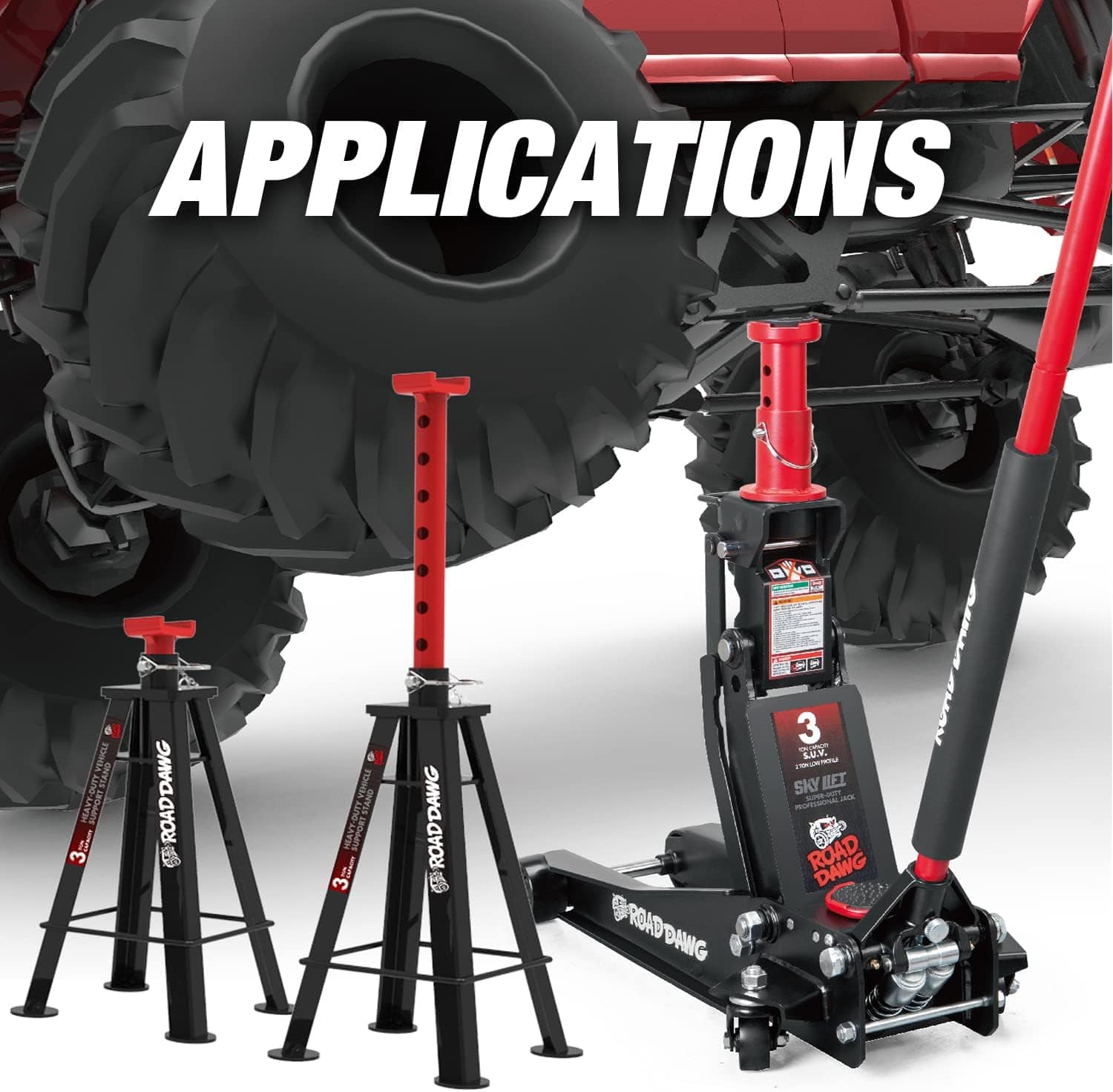 3 Ton Low Profile Aluminum Steel Racing Floor Jack Dual Pump Lift Car Auto