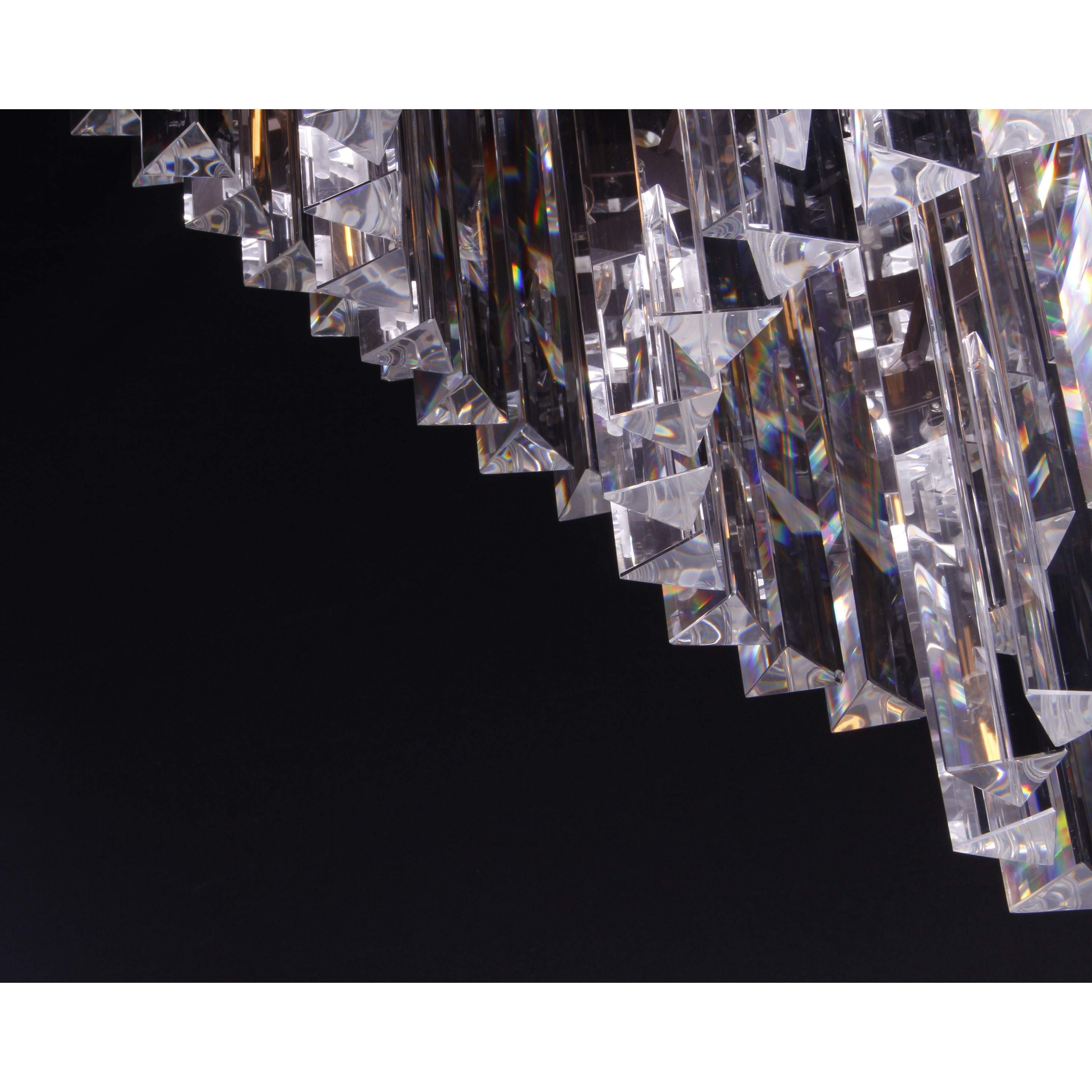 Apex Odeon Fringe Prism Crystal Pendant Light