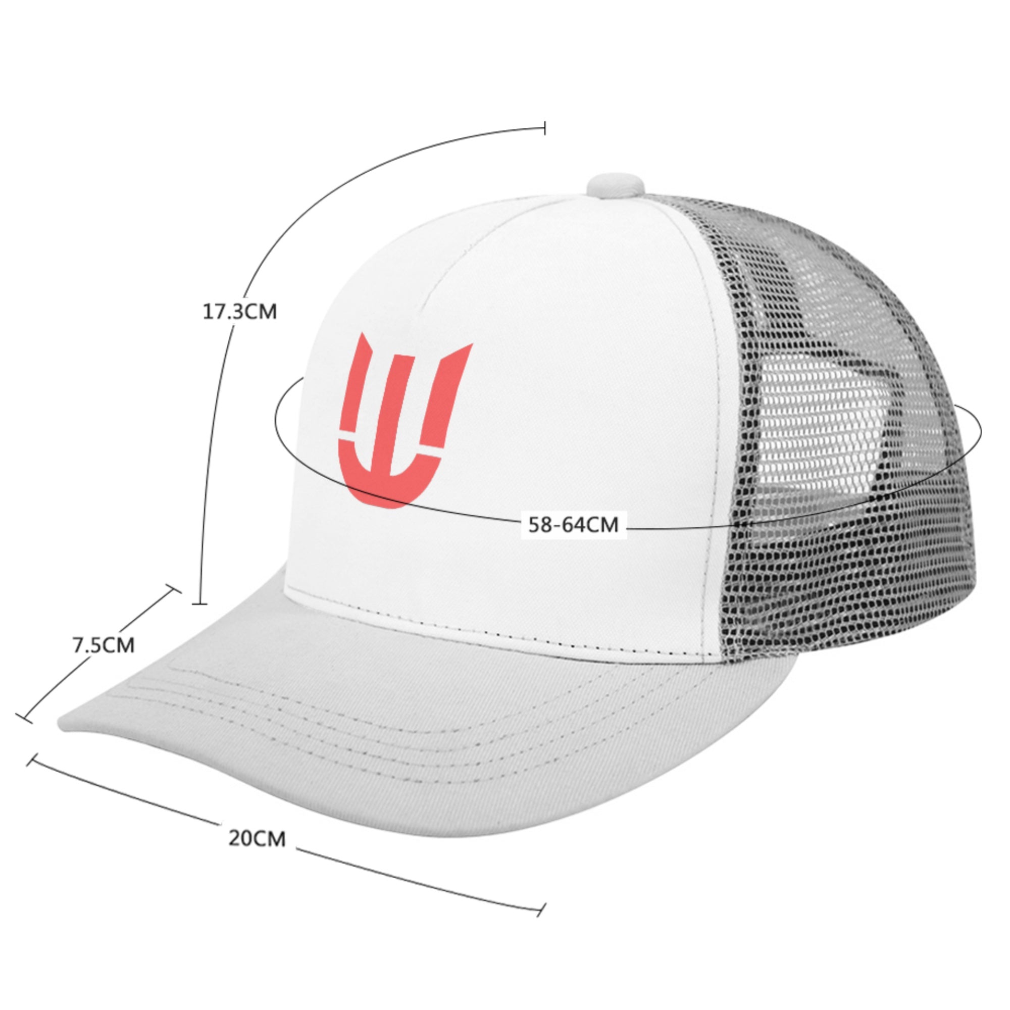 Ivyvine Unlimited Trucker Hat GREY/WHITE