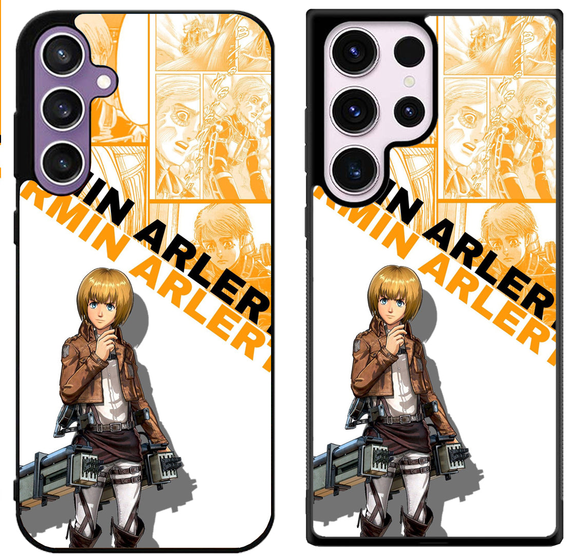 Armin Arlert Attack on Titan Cover Samsung Galaxy S24 | S24+ | S24 Ultra Case