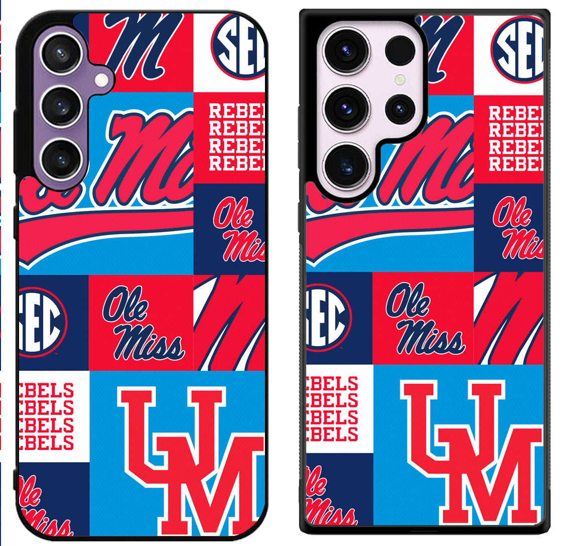 Ole Miss Rebels Collage Samsung Galaxy S24 | S24+ | S24 Ultra Case