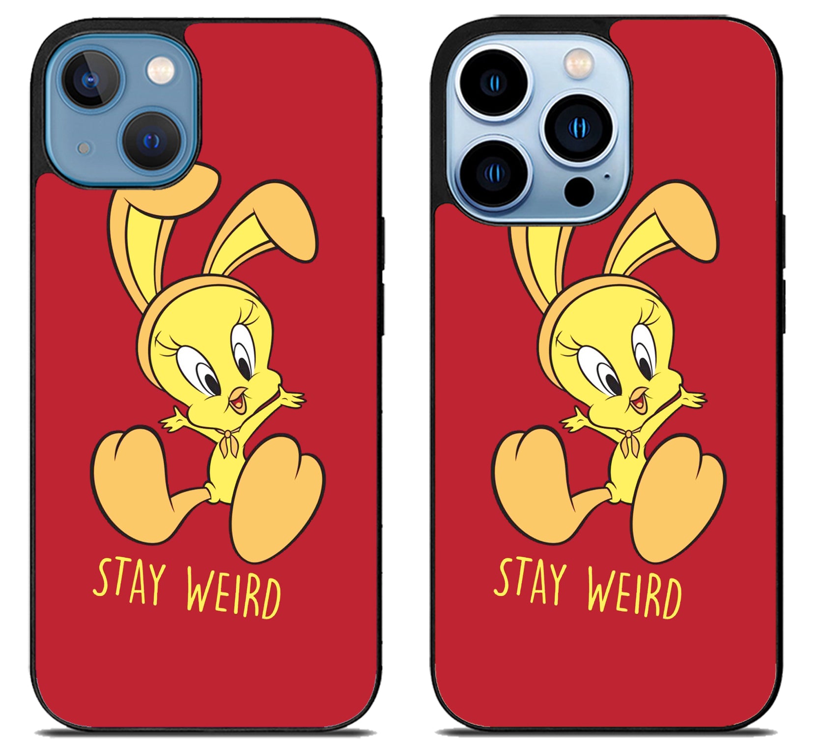 Tweety Looney Tunes Stay Weird iPhone 13 | 13 Mini | 13 Pro | 13 Pro Max Case