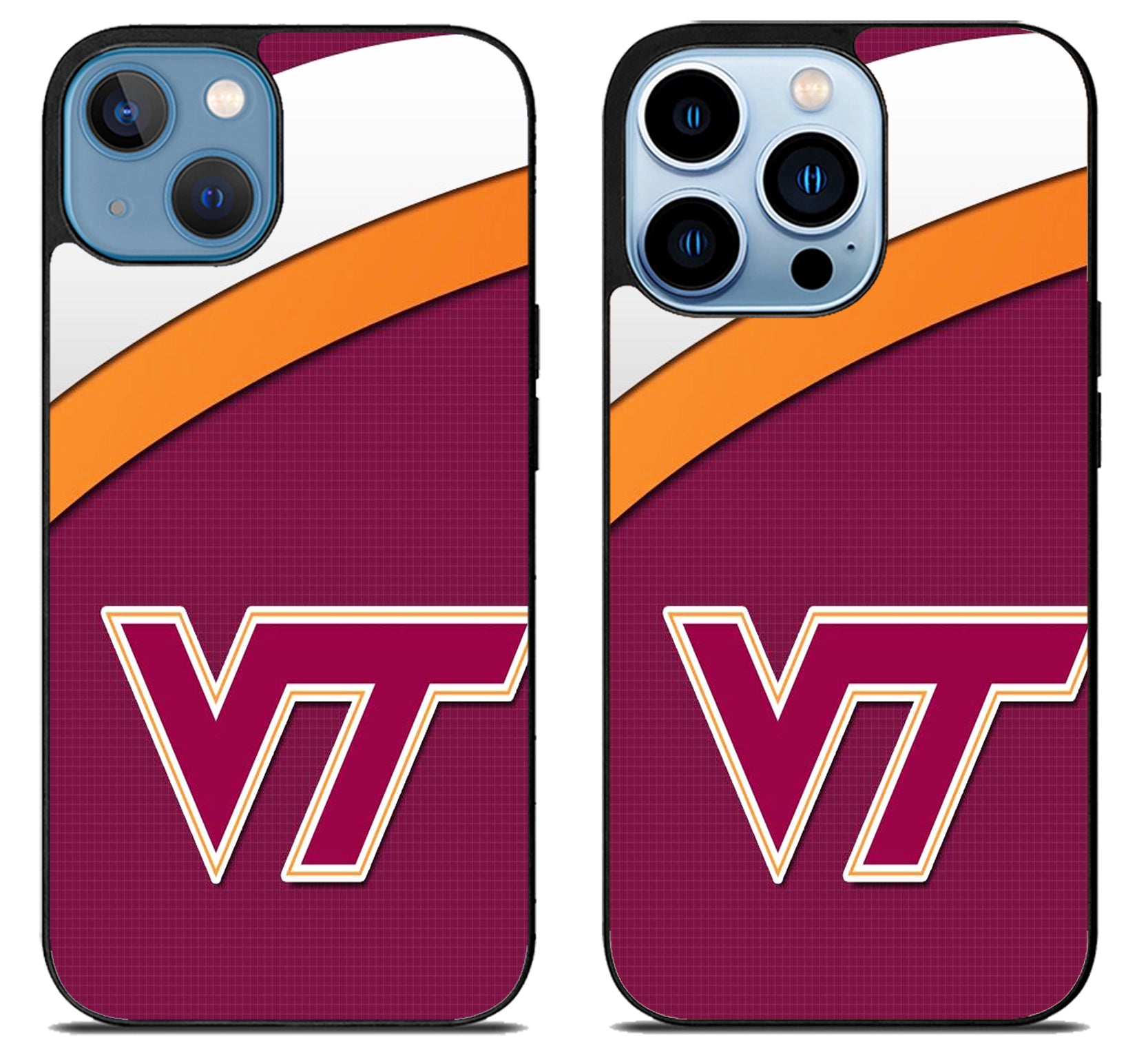 Virginia Tech Hokies Stripe iPhone 13 | 13 Mini | 13 Pro | 13 Pro Max Case