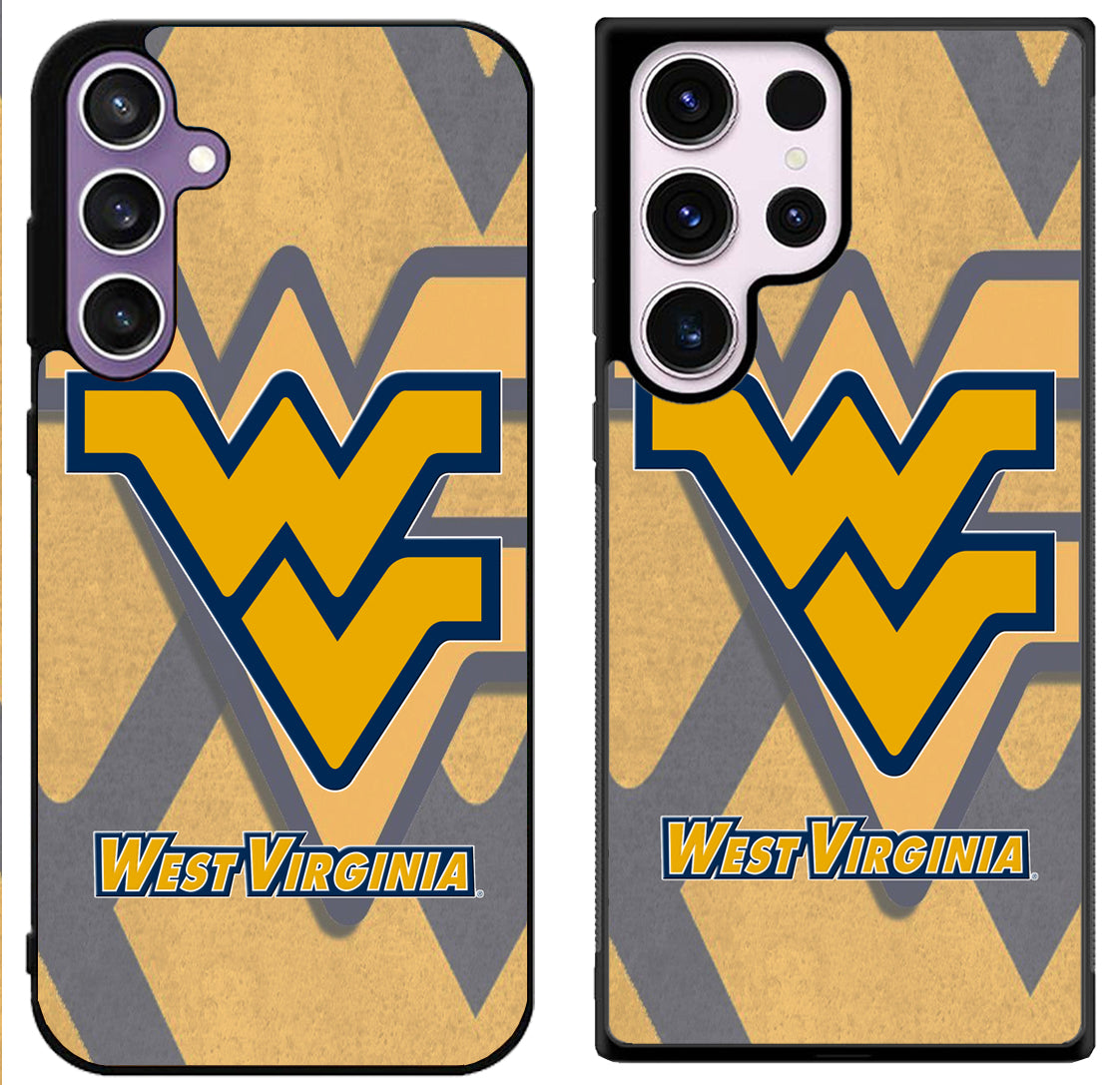 West Virginia Mountaineers Yellow Samsung Galaxy S24 | S24+ | S24 Ultra Case