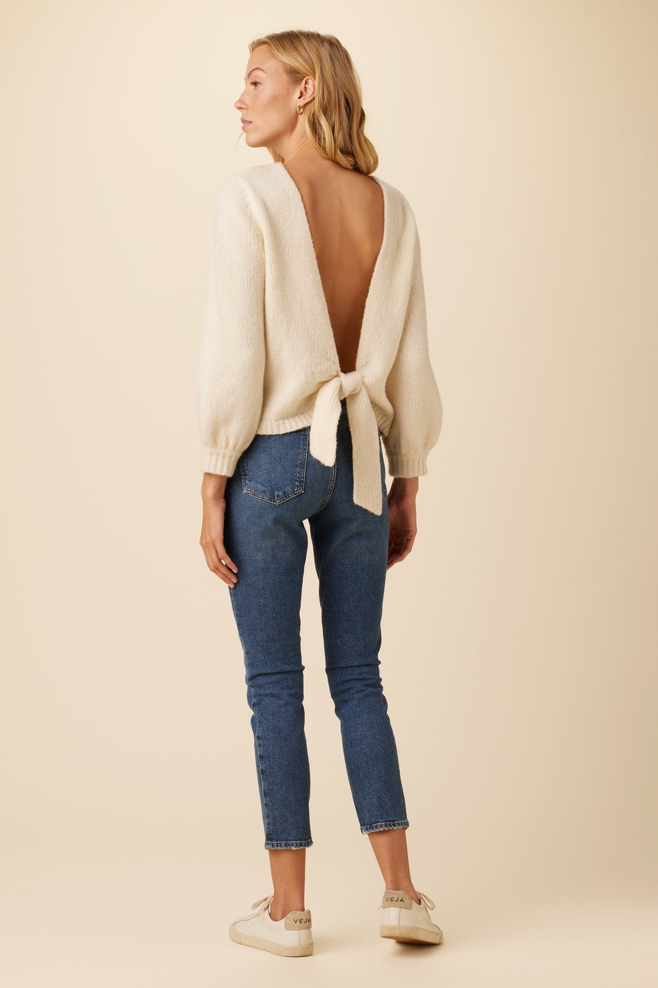 Landon Eco Wool Blend Cardigan - Ivory - ReAmour