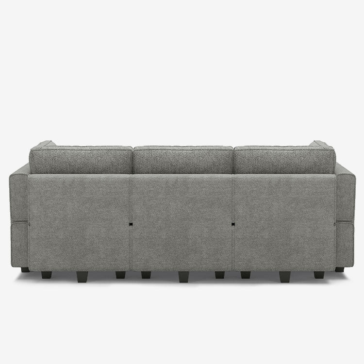 Belffin 5 Seats + 7 Sides  Modular Terry Sofa with Storage Seat