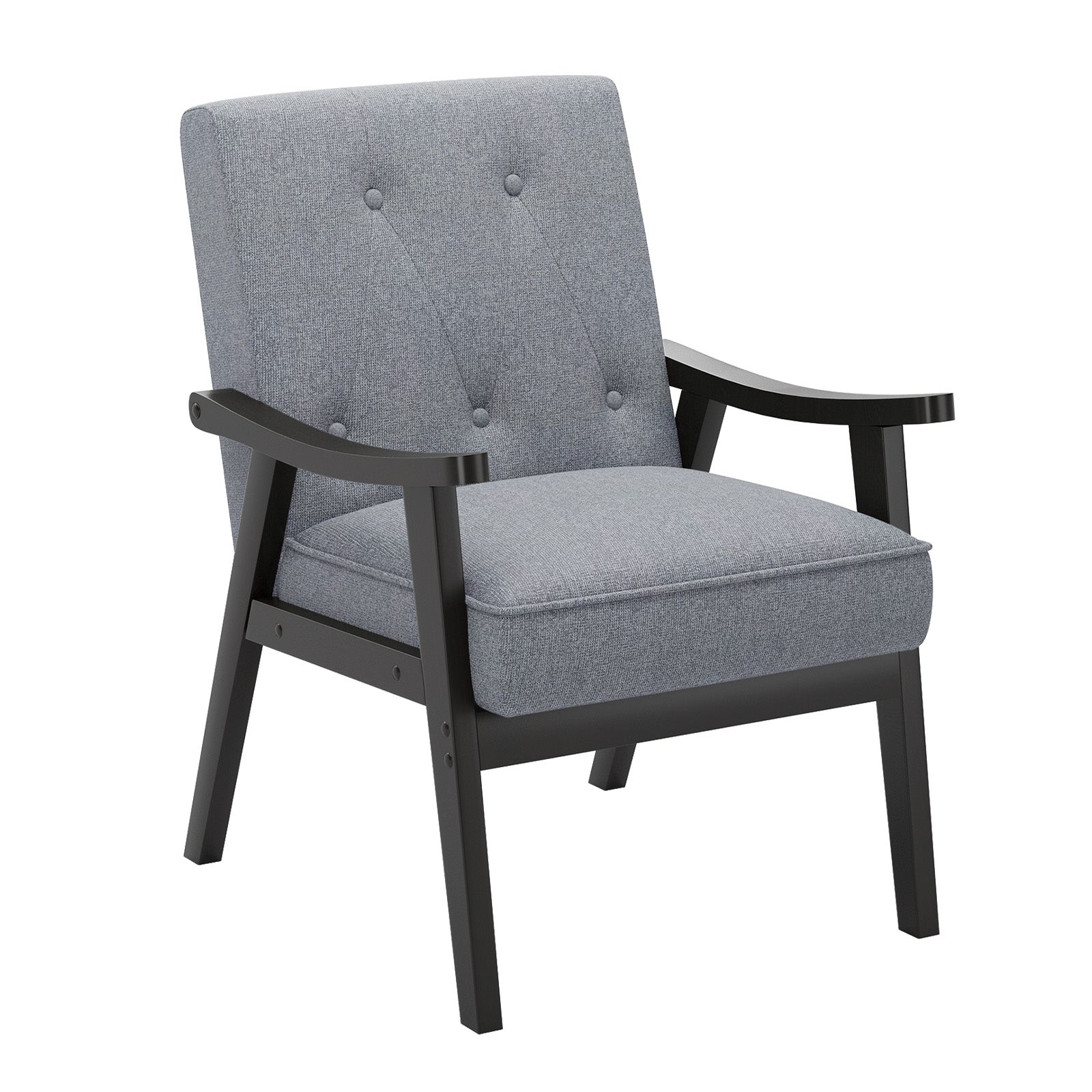 Belffin Modern Accent Linen Chair