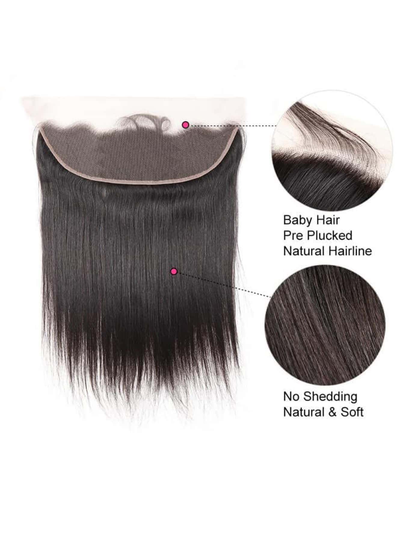 CAMBODIAN HAIR STRAIGHT LACE FRONTAL