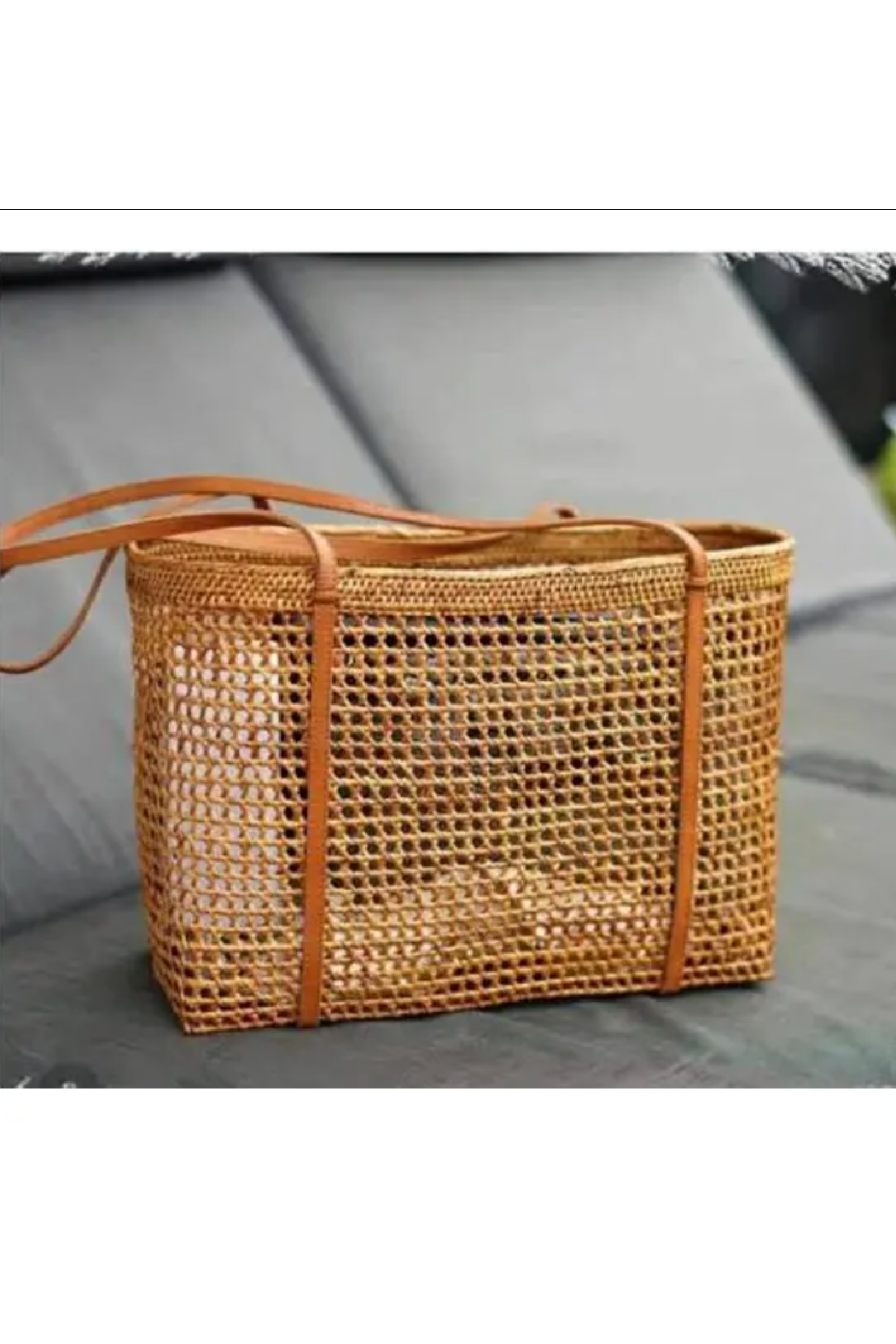 Open Weave Ata Vine Tote