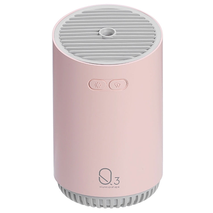 Wireless Q3  Humidifier Mini USB Charging Portable Air Purifier(Pink)