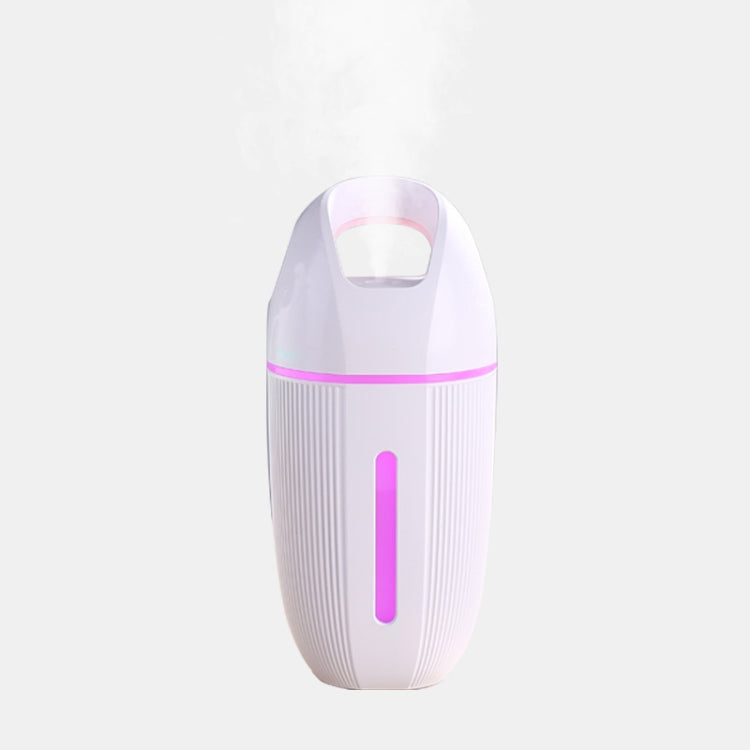 BD-MD1 Car Home USB Plug-In Air Purifier Colorful Lighting Humidifier(Pink)