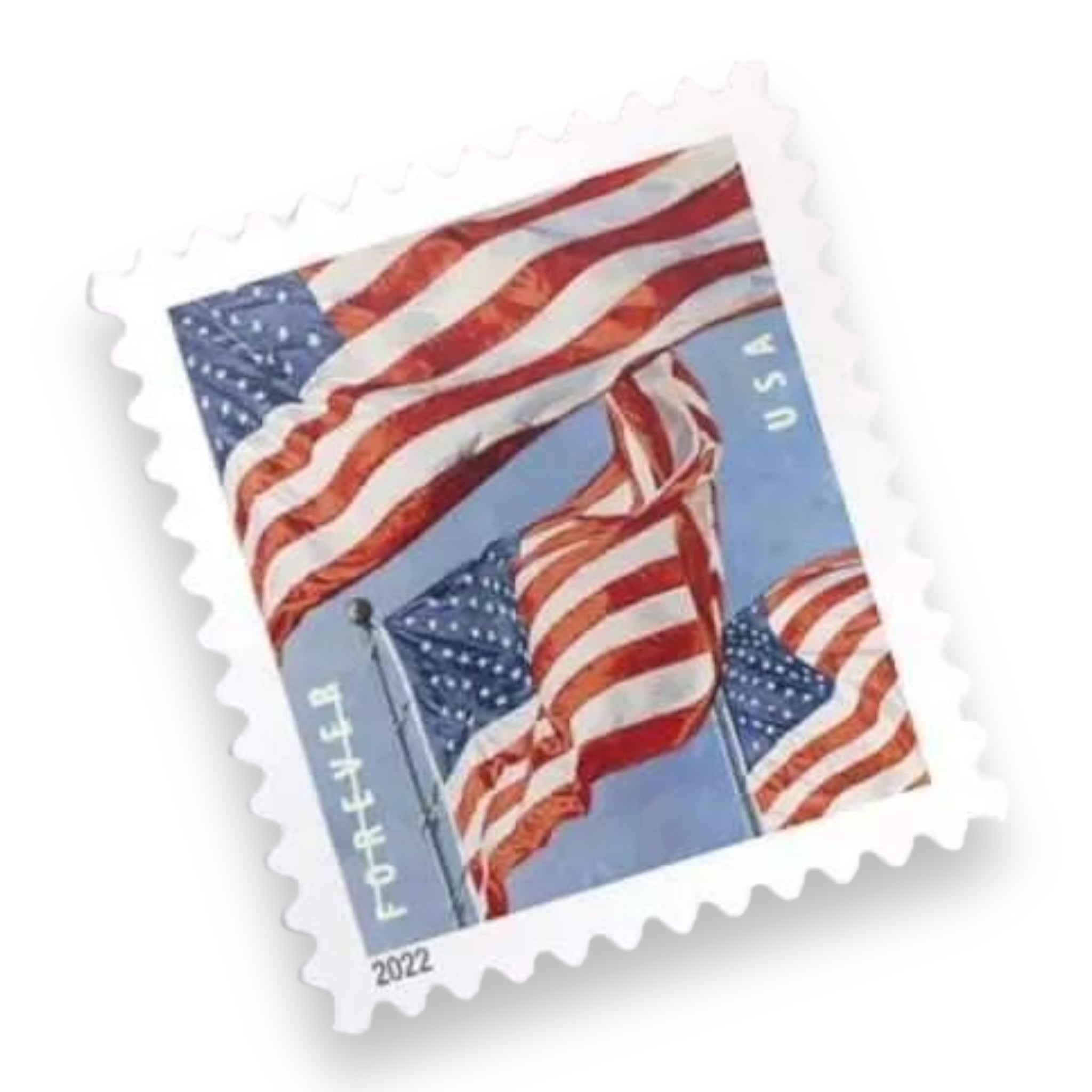 (1) 100 Ct Roll Forever Stamps - 2022 USPS First-Class Mail Postage Stamps