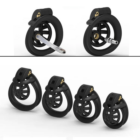 kleiner negativer Keuschheitskäfig aus Harz