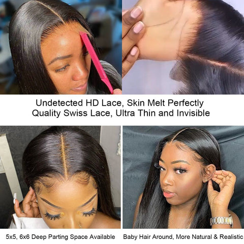 hd closure wig