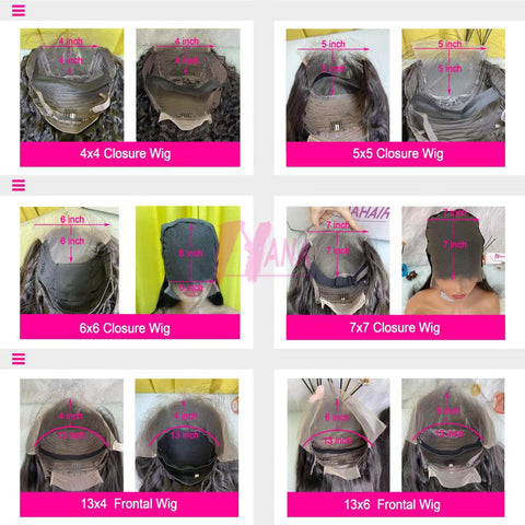 13x4 full frontal wig cap