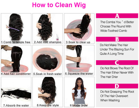 how to care wig
