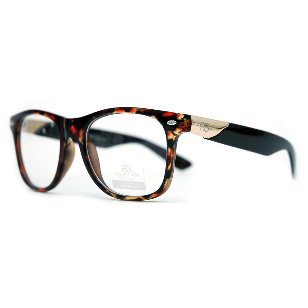 Round Square Plastic Optical Frames w/ UV Protection sunglasses
