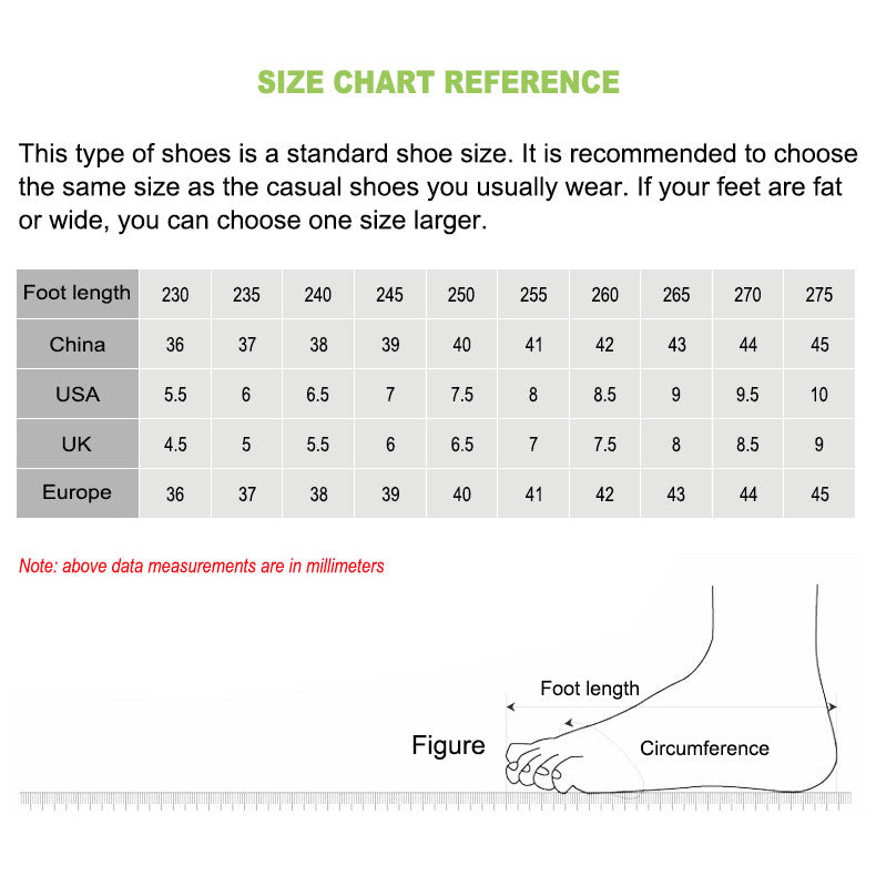 crocs size chart