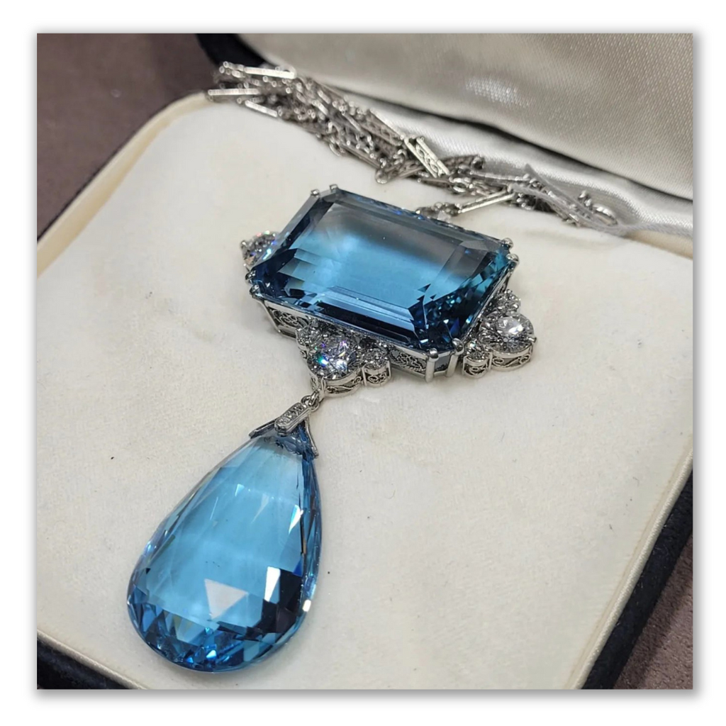 Aquamarine Vintage Jewelry by Tiffany