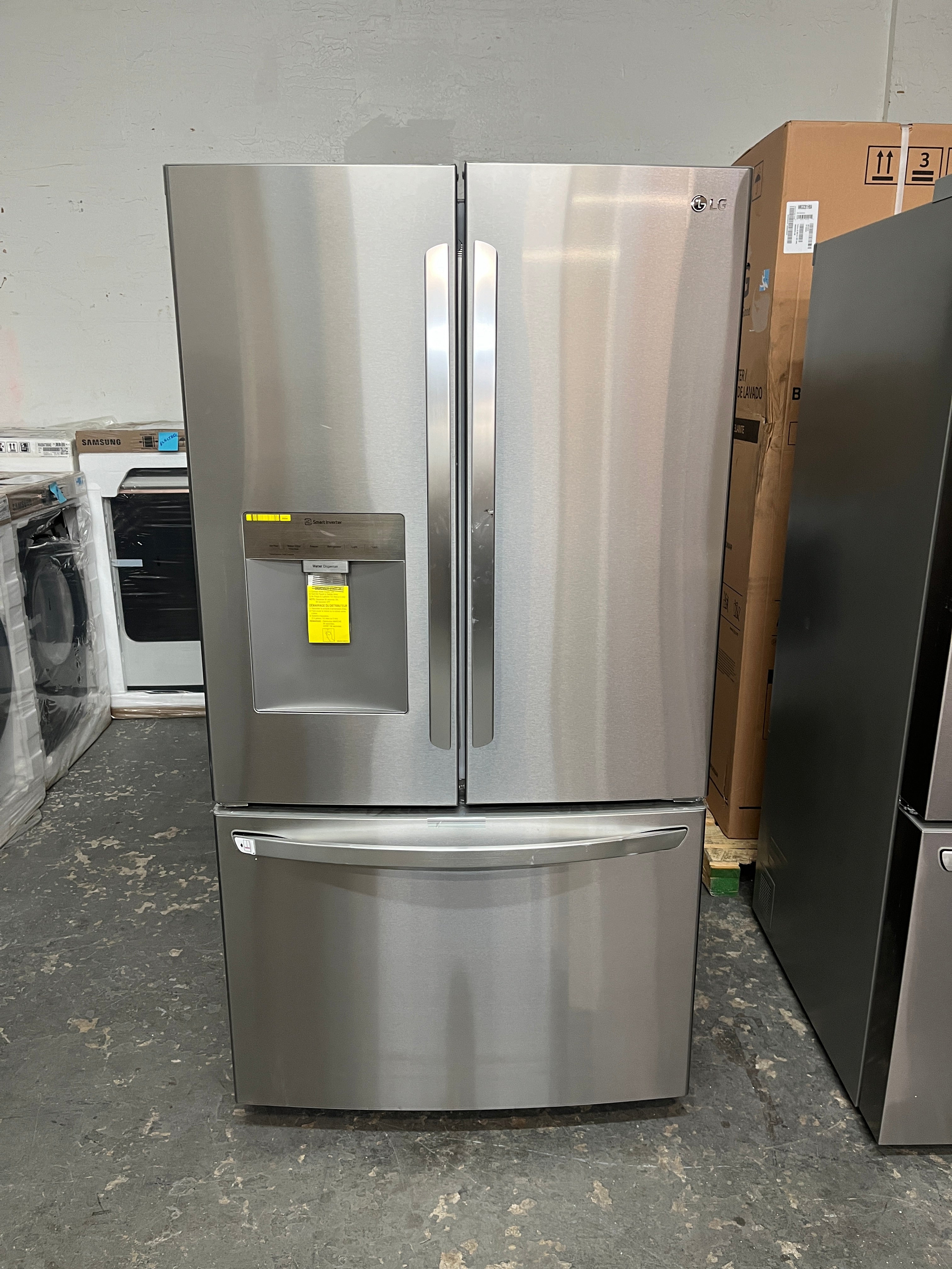 LG 29 cu ft French Door Refrigerator with Multi-Air
