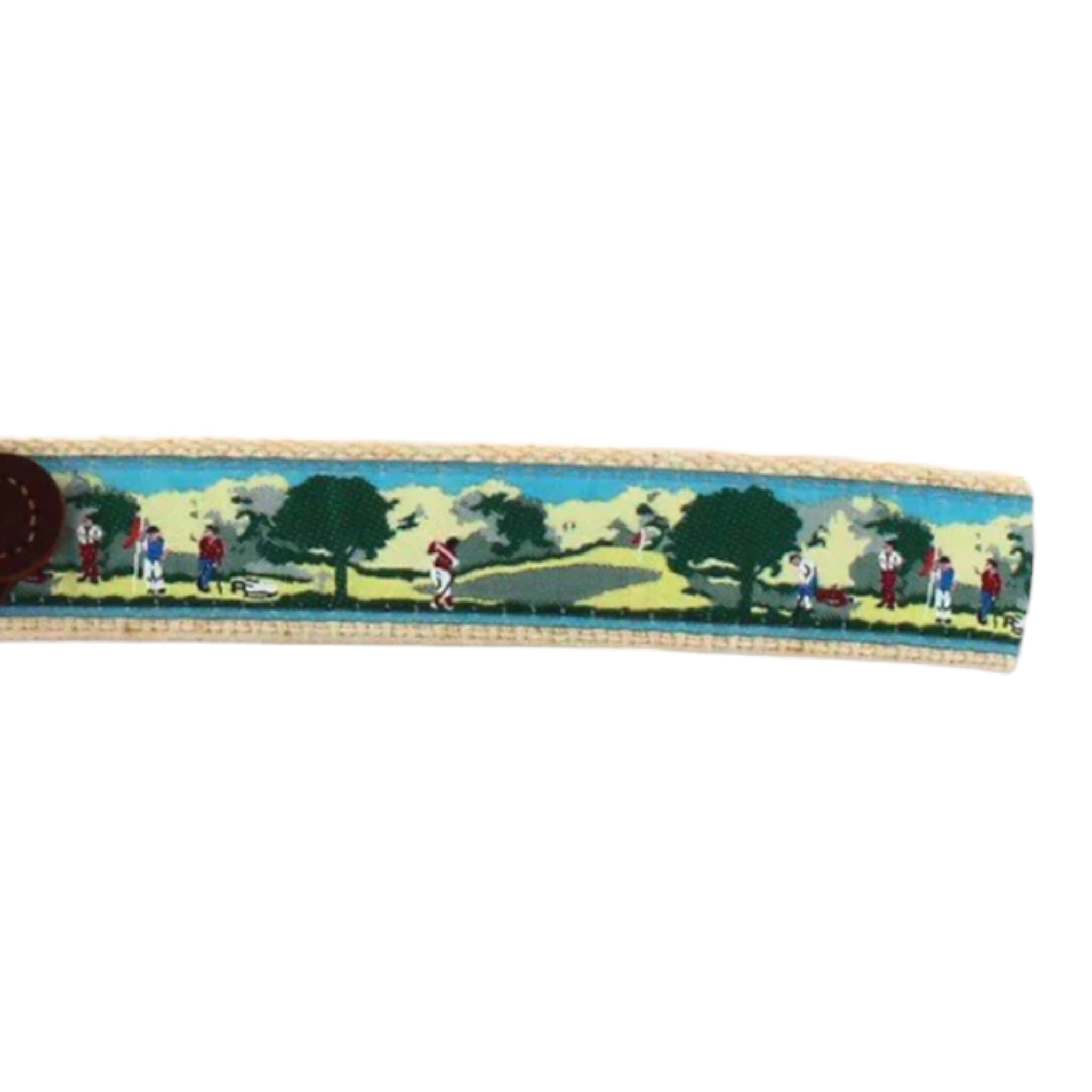 Golf Scene Belt